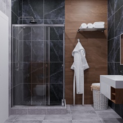 Triton Душевой уголок Вента-Хром 120x80 – фотография-2